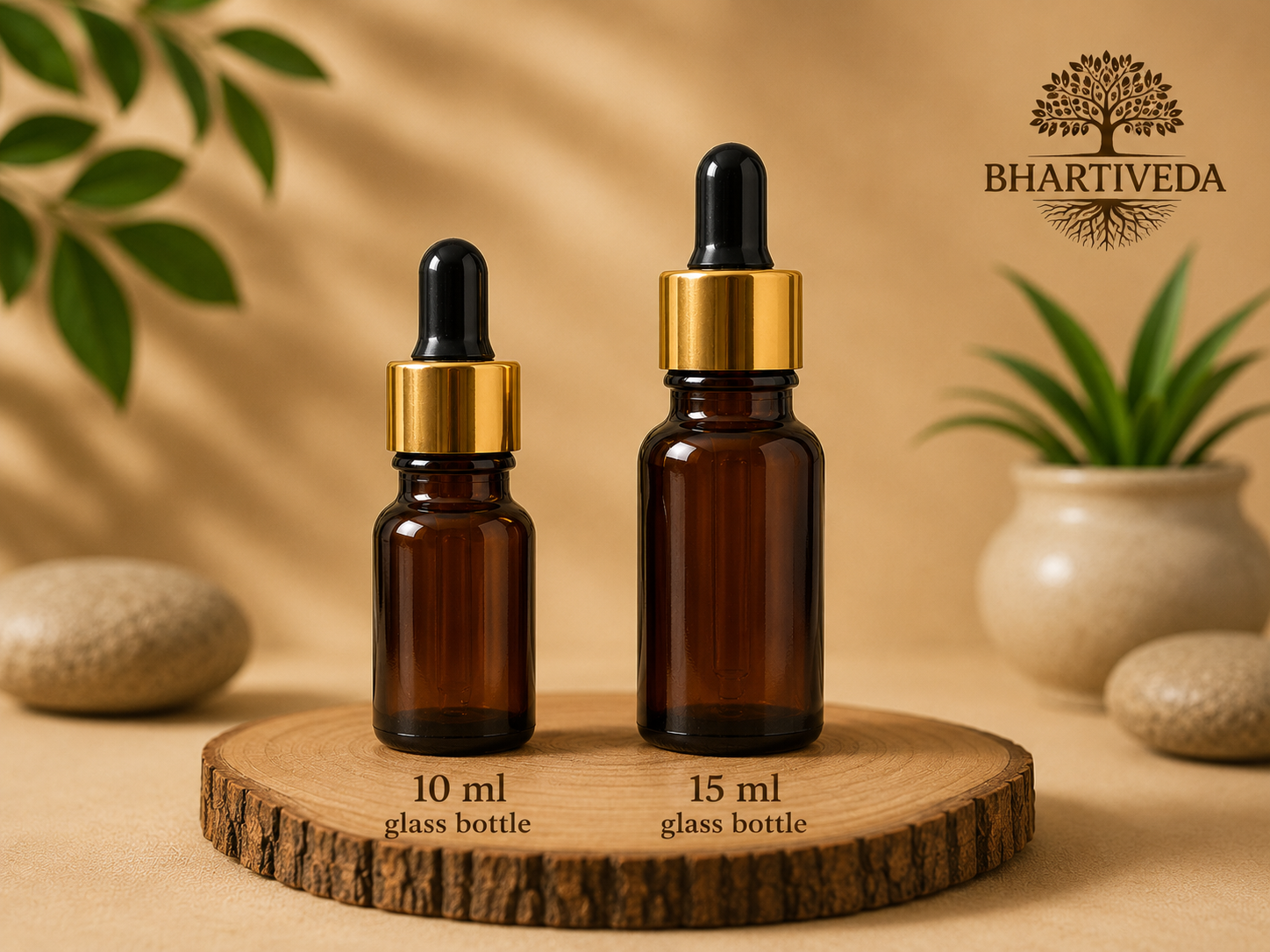 Suvarnaprashan Glass Vacant Bottle